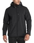 Men's Waterproof Softshell Jacket with Fleece Lining
