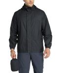 Men's Lightweight Waterproof Packable Rain Jacket