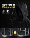 Men's Lightweight Waterproof Packable Rain Jacket