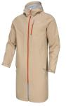 Men's Waterproof Long Rain Jacket with Hood