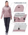 Women's Fleece Lined Softshell Hiking Jacket