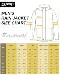 Men's Lightweight Waterproof Packable Rain Jacket