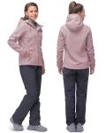 Women's Fleece Lined Softshell Hiking Jacket