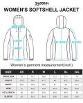 Women's Fleece Lined Softshell Hiking Jacket