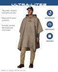 Frogg Toggs Ultra-Lite2 Waterproof Poncho for Men