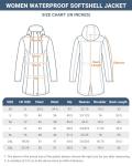 Women's Waterproof Softshell Jacket with Hood, 2XL