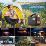 Portable Power Station 194Wh for Camping Adventures