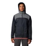 Columbia Men's Waterproof Rain Jacket - Black/Grey