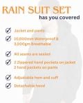 Acme Projects Waterproof Rain Suit – Jacket & Pants
