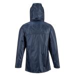 Men's Lightweight Waterproof Rain Jacket - Navy, XL