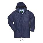 Men's Lightweight Waterproof Rain Jacket - Navy, XL