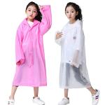 Kids Waterproof Rain Poncho for Ages 6-13