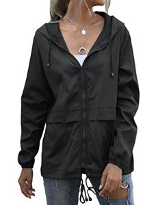 Women's Packable Waterproof Rain Jacket with Hood