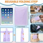 Kids' Reusable Rain Ponchos - 2 Pack