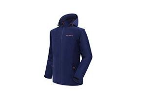 Men's Waterproof Fleece Lined Softshell Jacket