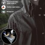 Women’s Waterproof Hooded Rain Jacket for Outdoors