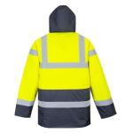 Hi-Vis Waterproof Winter Traffic Jacket, Yellow, XL