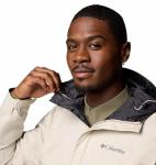 Columbia Men's Waterproof Rain Jacket, Dark Stone