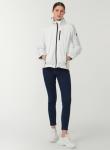 Helly Hansen Women's White Waterproof Hooded Rain Jacket