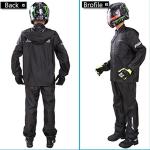 Waterproof Motorcycle Rain Suit - Hi Viz Jacket
