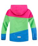 Girls Waterproof Hooded Fleece Jacket, Age 8-9