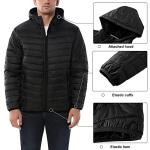 Men's Packable Waterproof Puffer Jacket for Hiking