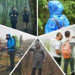 2 Pack Lightweight Waterproof Rain Ponchos