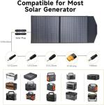 100W Foldable Solar Panel Charger for Camping