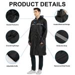 AIMLYXEE Men's Lightweight Waterproof Packable Raincoat