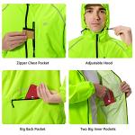 Men's Lightweight Waterproof Running Rain Jacket