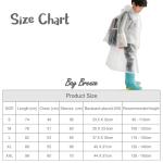 Kids Portable Hooded Raincoat for Outdoor Fun