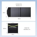 100W Foldable Solar Panel Charger for Camping