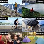 Kids Waterproof Rain Ponchos, 2-Pack - Grey