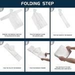 Reusable EVA Rain Ponchos for Adults - 2 Pack