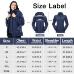 Women's 3-in-1 Waterproof Ski Jacket - Dark Blue