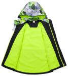 Kids Waterproof Raincoat with Fleece Lining