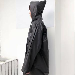 Unisex Waterproof Hooded Rain Poncho for Adults