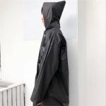 Unisex Waterproof Hooded Rain Poncho for Adults