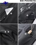 Men's Waterproof Softshell Jacket with Fleece Lining
