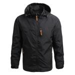 Men's Waterproof Hooded Tactical Windbreaker Jacket
