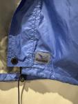 Blue Waterproof Hooded Jacket for Camping Size M