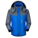 Men's Waterproof Hooded Winter Jacket for Hiking