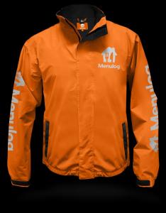 Menulog Men's Waterproof Rain Jacket