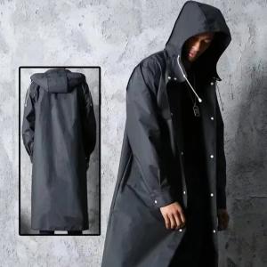 Men's Waterproof Hooded Raincoat for Hiking
