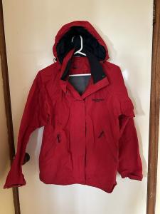 Helly Hansen Red Waterproof Jacket - Large