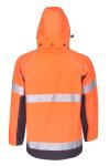 Hi-Vis Waterproof Windproof Hooded Safety Jacket
