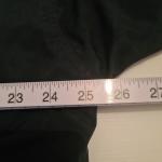 Men's Black Waterproof Hooded Rain Jacket Size L