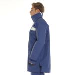 Burke Super Dry 3/4 Rain Jacket - Blue/White
