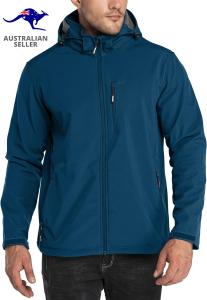Men's Waterproof Fleece-Lined Softshell Jacket
