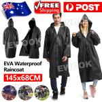 Unisex Waterproof Hooded Raincoat for Camping